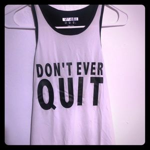 Forever 21 Razorback workout tank